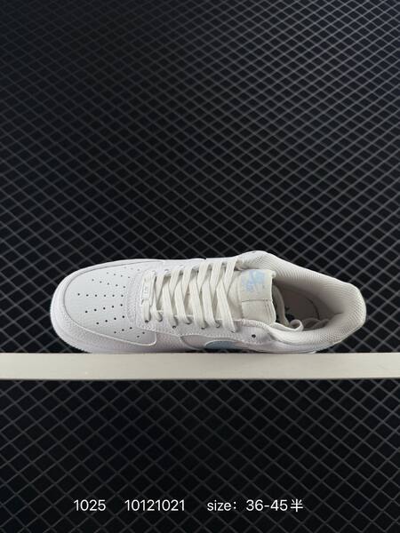Nike Air Force 1 Low white with light blue accents 36-45 casual lifestyle