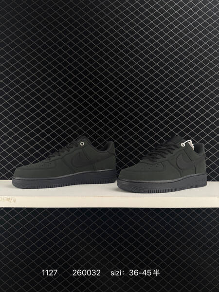 Nike Air Force 1 07 Low Black EU 36-45 lifestyle