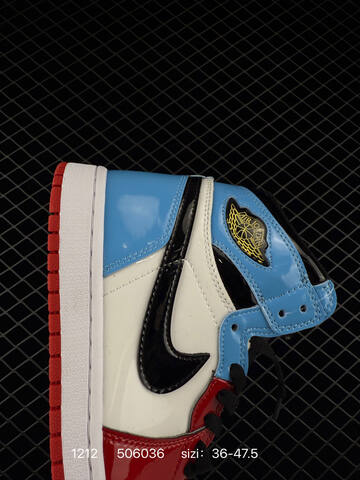 Jordan Air Jordan 1 Retro High CK5666-100 White Red Blue Black EU 36-47 5 Basketball Shoe - Unisex (BS-80075)
