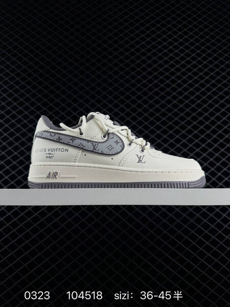 Nike Air Force 1 07 Low white gray black red 36-45 5 lifestyle