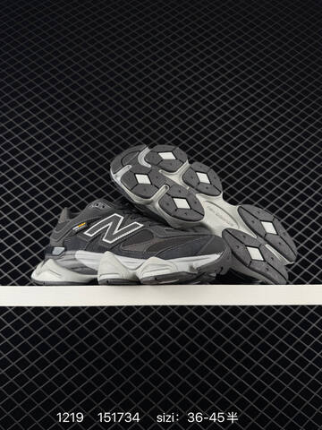 New Balance 9060 dark grey black white EU 36-45 sneaker
