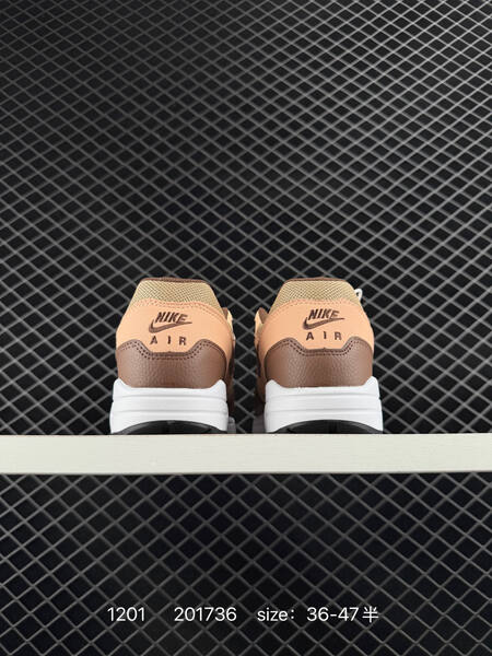 Nike Air Max 1 Premium peach tan brown EU 36-47 5 lifestyle