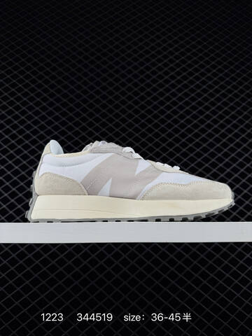 New Balance 327 Black White Cream EU 36-45 Sneaker - Unisex (BS-82462)