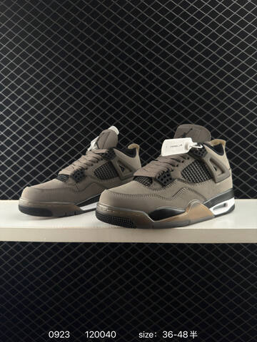 Jordan Air Jordan 4 Retro Cave Stone FV5029 200 Cave Stone Black White Brown EU 36-48 Basketball Shoe - Unisex (BS-80647)