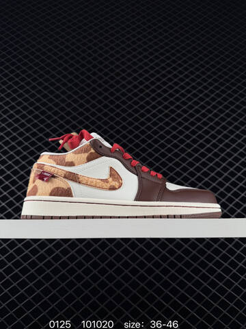 Jordan Air Jordan 1 Low Navy White Sail Red EU 36-46 Sneaker - Unisex (BS-79772)