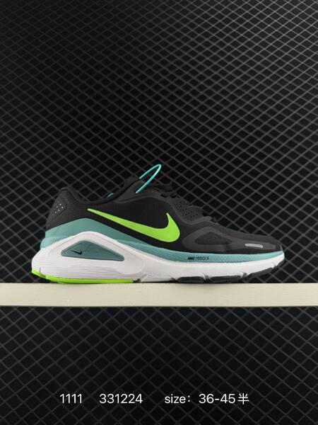 Nike Air Zoom Structure 26 Black Volt Aqua White EU 36-45 running lifestyle