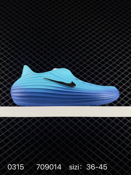 Nike ReactX Rejuven8 multi-color options shown black white light blue gradient volt green gradient blue gradient EU 36-45 casual lifestyle