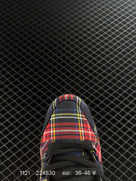 Nike Dunk Low Black Red tartan plaid EU 36-46 5 casual lifestyle