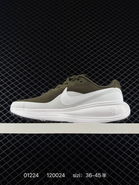 Nike Revolution 8 Olive green white black EU 36-45 running lifestyle
