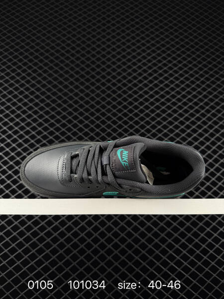 Nike Air Max 90 Black grey with turquoise EU 40-46 lifestyle