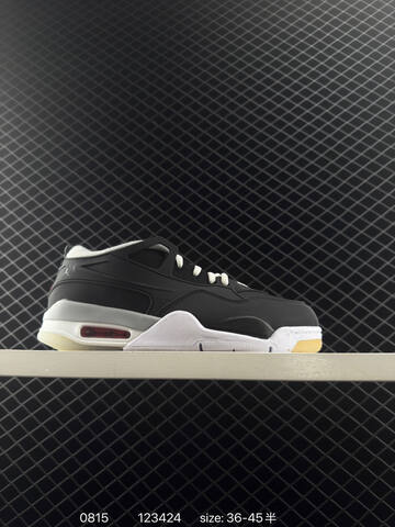 Jordan Air Jordan 4 RM Black Light Gray Cream White EU 36-45 Basketball Shoe - Unisex (BS-80912)