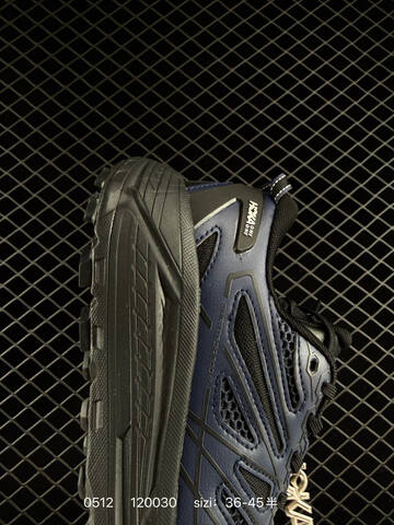 HOKA ONE ONE Mafate Speed 2 Low Metallic Navy Black EU 36-45 Trail Shoe Trail Running Sneakers - Unisex (BS-86230)