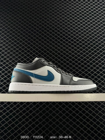 Jordan Air Jordan 1 Low White Pink Light Blue EU 36-46 Sneaker - Unisex (BS-80595)