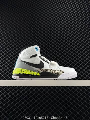 Jordan Air Jordan Legacy 312 White Purple Yellow Gray Black EU 36-45 Basketball Shoe - Unisex (BS-81271)