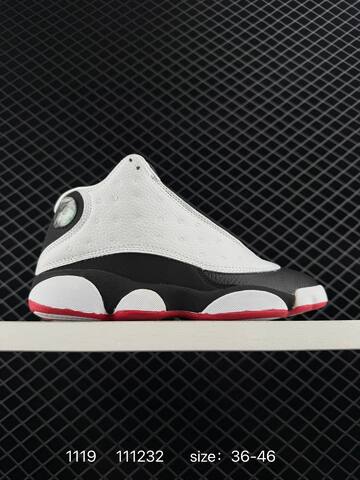 Jordan Air Jordan 13 White Yellow Black Red Peach EU 36-46 Basketball Shoe - Unisex (BS-80235)