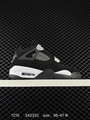 Jordan Air Jordan 4 Retro Black Cat Black EU 36-47 Basketball Shoe - Unisex (BS-80055)