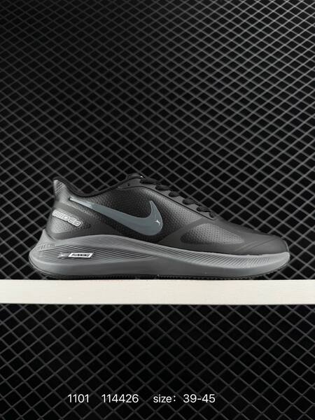 Nike Air Zoom Winflo 7 black gray 39-45 running lifestyle