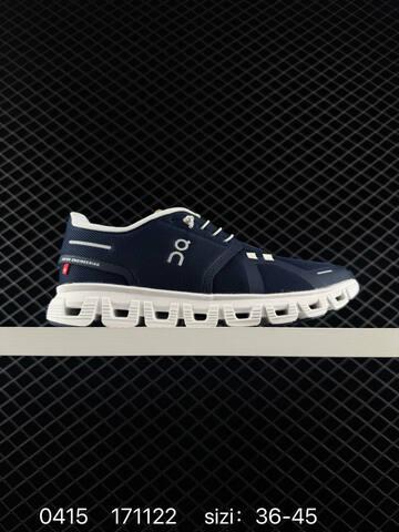 On Cloud 5 Navy White EU 36-45 Running Shoe Running Sneakers - Unisex (BS-85354)