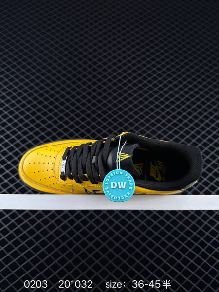 Nike Air Force 1 07 Low GX yellow black EU 36-45 lifestyle