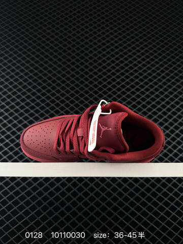 Jordan Air Jordan 1 Low Deep Red Bright Red EU 36-45 Sneaker - Unisex (BS-79749)