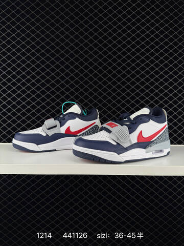 Jordan Air Jordan Legacy 312 Low White Navy Red Grey EU 36-45 Basketball Shoe - Unisex (BS-80063)