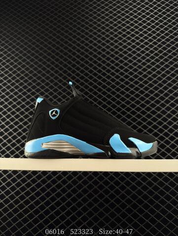 Jordan Air Jordan 14 Retro Black University Blue EU 40-47 Basketball Shoe - Men's (BS-81194)