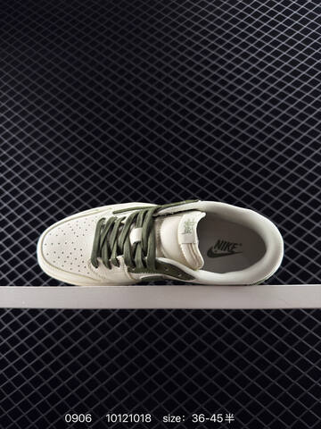 Jordan Air Jordan 1 Low OG SP Travis Scott Fragment Stussy Sail Olive Green White EU 36-45 Sneaker - Unisex (BS-80758)