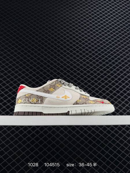 Nike Dunk Low white navy red cream EU 36-45 lifestyle