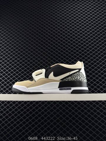Jordan Air Jordan Legacy 312 Low CD9054-020 Black Beige White EU 36-45 Basketball Shoe - Unisex (BS-81240)