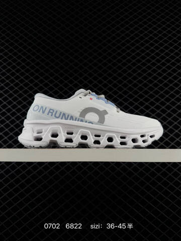 On Cloudmonster White Black EU 36-45 Running Shoe Running Sneakers - Unisex (BS-85089)