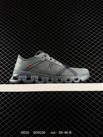 On Running Cloud X 4 Light Pink Coral Or White Gray EU 36-46 Running Shoe Running Sneakers - Unisex (BS-85208)
