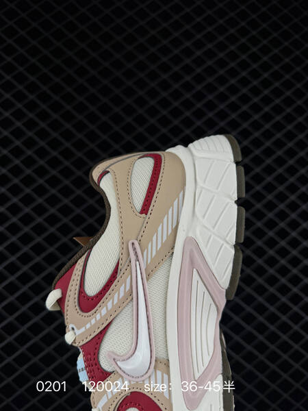 Nike V5 RNR beige cream with red and pink accents EU 36-45 running lifestyle