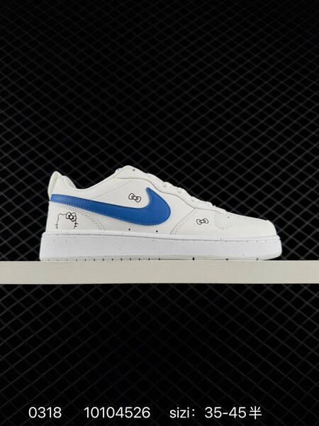 Nike Court Borough Low 2 GS White Blue Green 35-45 5 casual lifestyle