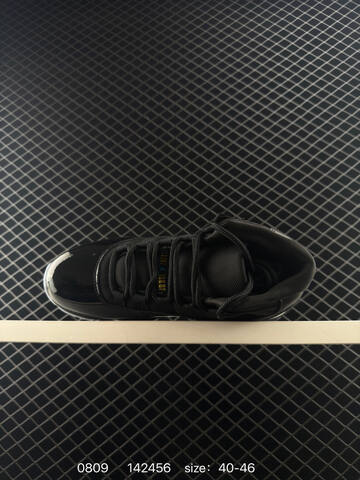 Jordan Air Jordan 11 Black Gamma Blue Yellow EU 40-46 Basketball Shoe - Men's (BS-80950)