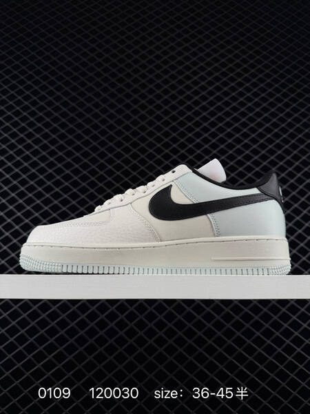 Nike Air Force 1 07 CK2630-001 White Black Light Grey EU 36-45 5 lifestyle