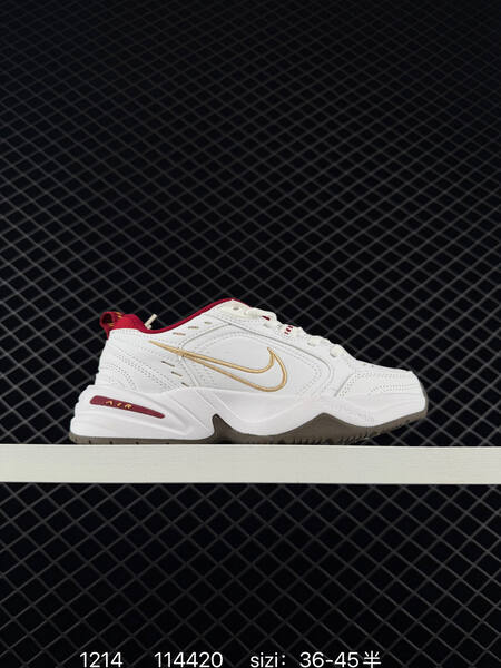 Nike Air Monarch IV White Black Blue EU 36-45 5 casual lifestyle