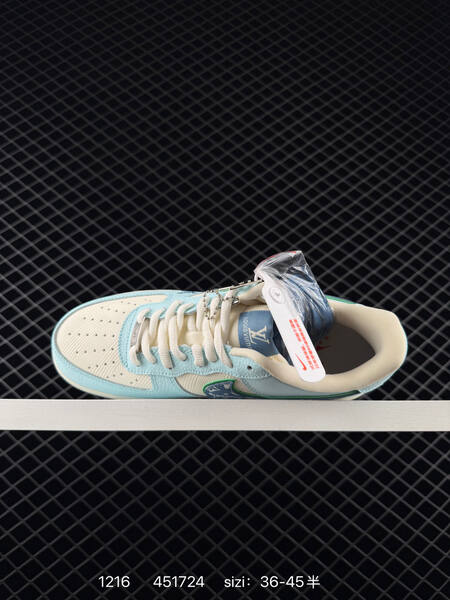 Nike Air Force 1 07 Low tan cream with black Swoosh EU 36-45 casual lifestyle