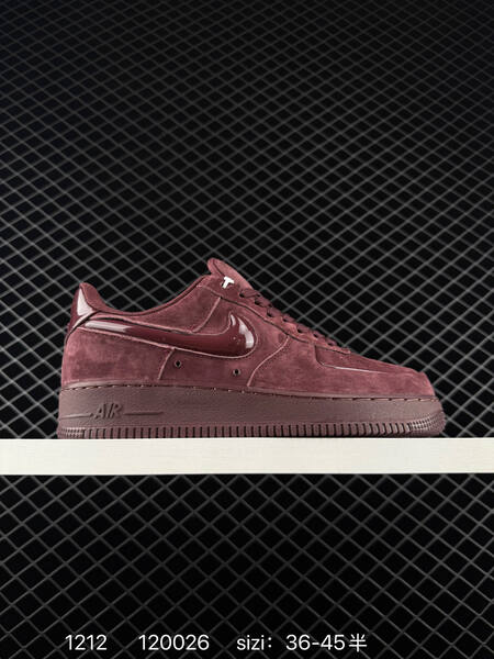 Nike Air Force 1 07 burgundy EU 36-45 5 lifestyle