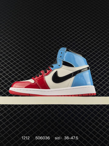 Jordan Air Jordan 1 Retro High CK5666-100 White Red Blue Black EU 36-47 5 Basketball Shoe - Unisex (BS-80075)