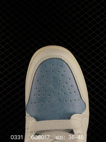 Jordan Air Jordan 1 Low White Light Blue Sail Gum Brown EU 36-45 Sneaker - Unisex (BS-79576)