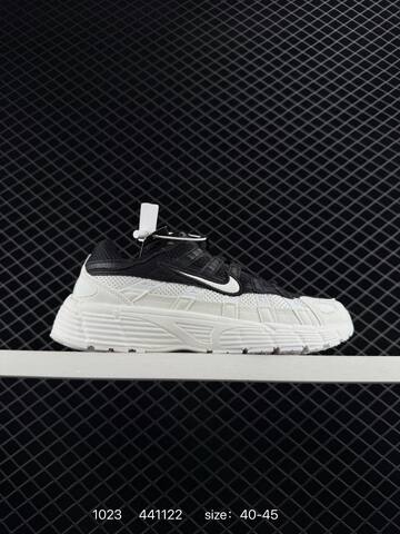 Nike P-6000 Black White and White Black