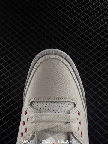 Jordan Air Jordan 3 Retro HQ0784-101 White Blue Pink EU 36-47 5 Basketball Shoe - Unisex (BS-80793)