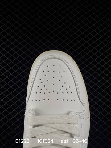 Jordan Air Jordan 1 Low HJ9338-106 White Red Sail EU 36-46 Sneaker - Unisex (BS-79785)