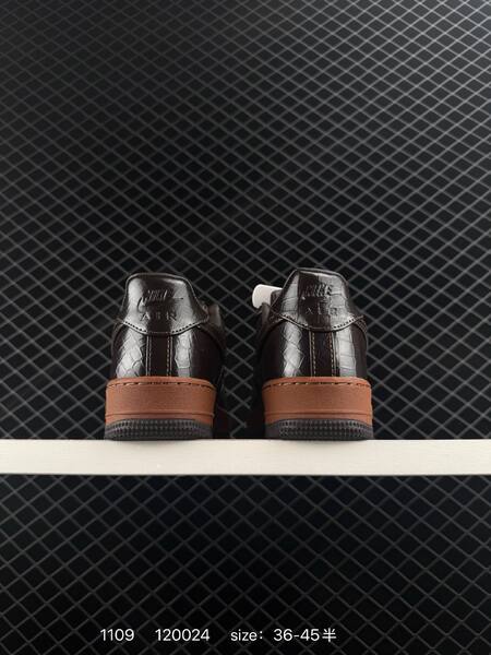 Nike Air Force 1 Low 07 dark brown black with gum sole 36-45 casual lifestyle