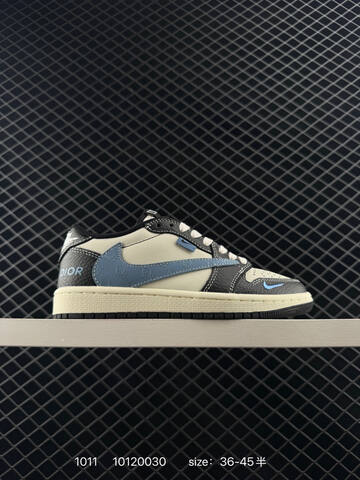 Jordan Air Jordan 1 Low Sail Navy Red EU 36-45 Sneaker - Unisex (BS-80546)