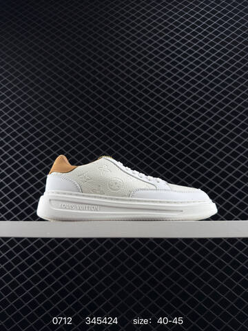 Louis Vuitton Beverly Hills Sneaker Black White Tan Gold EU 40-45 - Men's (BS-81076)