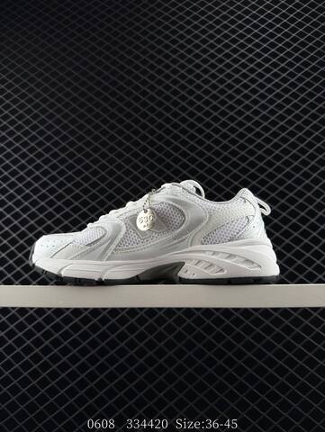New Balance MR530 White Silver Black EU 36-45 Running Shoe - Unisex (BS-83333)