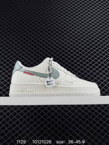 Nike Air Force 1 07 white light blue 35 5 casual lifestyle
