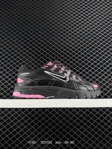 Nike P-6000 Premium Black Pink Silver EU 36-45 running lifestyle
