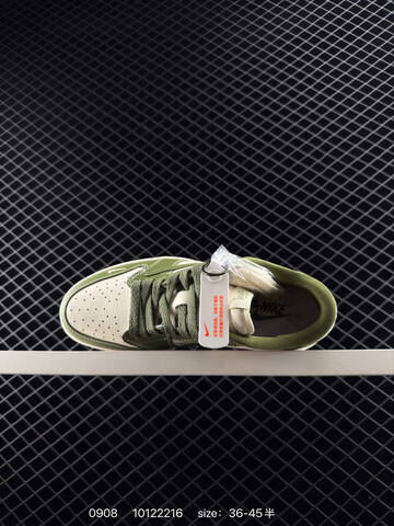 Jordan Air Jordan 1 Low Off White Grey EU 36-45 Sneaker - Unisex (BS-80744)